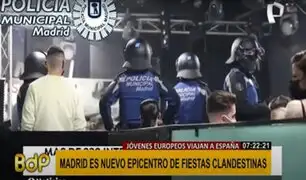 España: así interviene la Policía de Madrid las fiestas clandestinas COVID
