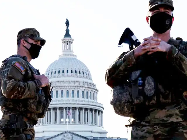 EEUU: cancelan actividades por la amenaza de asalto al Capitolio