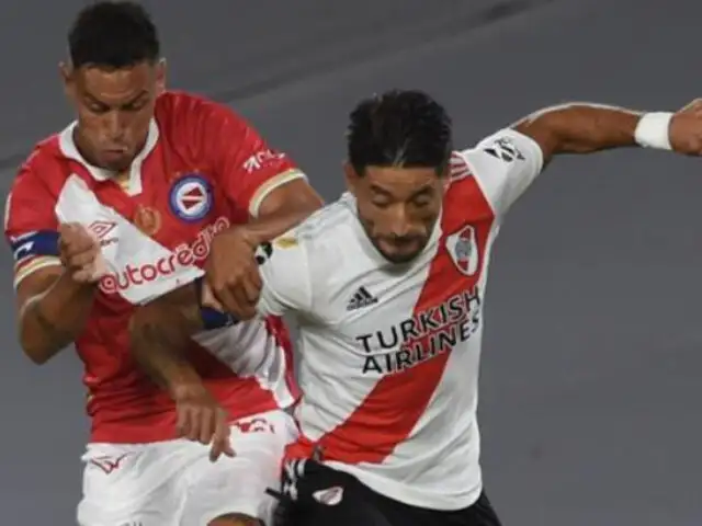 River Plate perdió 1-0 en el último minuto ante Argentinos Juniors