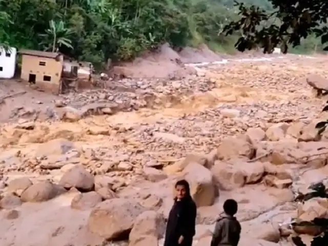 Piura: reportan la desaparición de siete menores tras aluvión en Canchaque