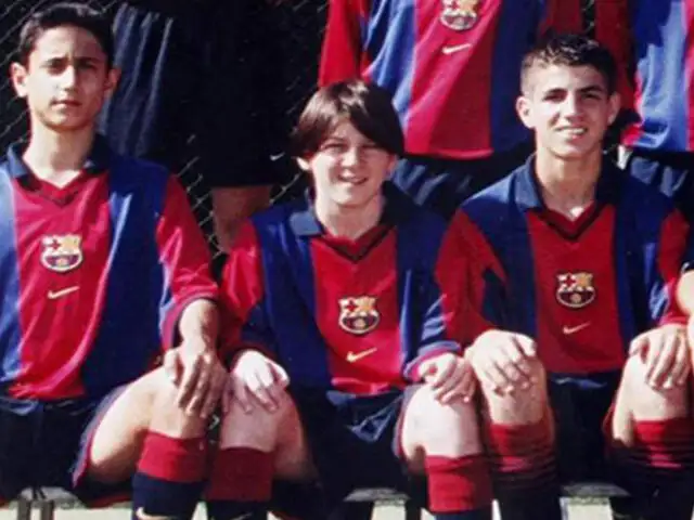 Messi cuando era "el enano": aparecen imágenes inéditas de su paso por la Masía