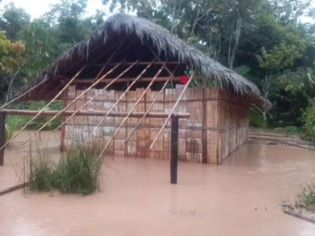 Amazonas: casas y áreas de cultivo quedaron inundados por desborde del río Cenepa