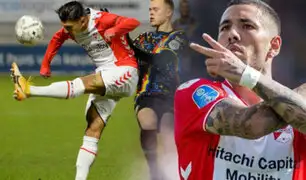 Sergio Peña: anotó en la victoria del FC Emmen en la Eredivisie