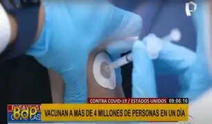EEUU establece nuevo récord: vacunan a más de 4 millones en un día