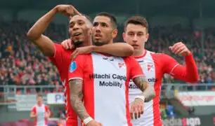 Sergio Peña brilla en Holanda: fue incluido en el once ideal de la fecha en la Eredivisie