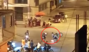 Vecinos fastidiados por extranjeros que toman la calle para realizar piruetas en moto