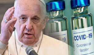 Papa Francisco pide una vacunación solidaria contra la COVID-19