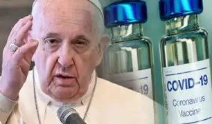 Papa Francisco pide una vacunación solidaria contra la COVID-19