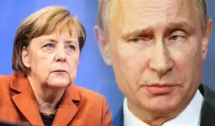 Angela Merkel pide a Putin mover sus tropas de Ucrania