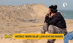 Morro Solar lleva ocho días invadido por miles de familias: "estamos abandonados por el Estado"