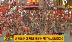 India: un millón de fieles participan de festival religioso en plena pandemia