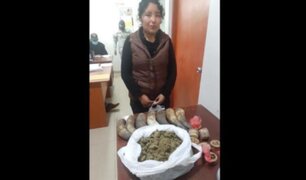 Cusco: detienen a mujer que trató de ingresar droga camuflada en cuernos a penal