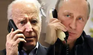 Joe Biden reveló que tuvo una llamada “respetuosa y sincera” con Putin