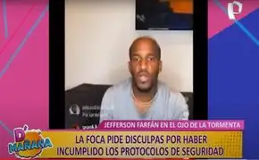 D' Mañana: Jefferson Farfán pide disculpas luego de incumplir protocolos de bioseguridad