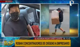 Identifican a presunto implicado en robo de dos concentradores de oxígeno en Chorrillos