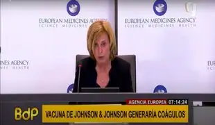 Reportan casos de formación de coágulos por vacuna de Johnson & Johnson