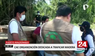 Puerto Maldonado: cae banda integrada por ex funcionarios regionales