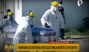 Hospital de Pisco: funerarias se enteran de muerte de pacientes covid antes que las propias familias