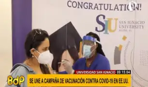 Universidad San Ignacio se une a campaña de vacunación contra la covid-19 en EEUU