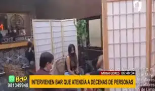 Miraflores: clausuran por segunda vez bar tras desacatar medidas frente al covid-19