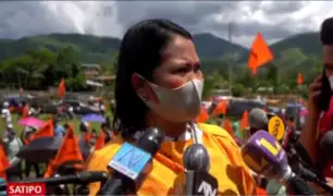 Keiko Fujimori tilda de "fiasco" el gobierno de Vladimir Cerrón en Junín