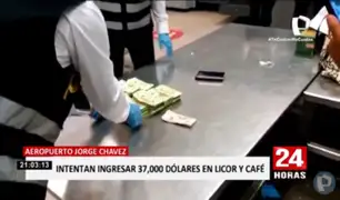 Mujer intenta ingresar 37.000 dólares al Perú en botellas de licor y café