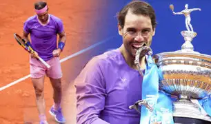 Rafael Nadal se coronó campeón en Barcelona
