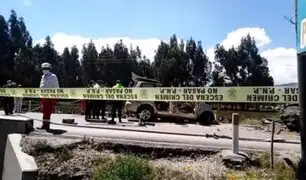 Choque frontal de auto y camioneta deja tres muertos y ocho heridos en Junín