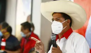 Pedro Castillo presentó su plan de Gobierno "Perú al Bicentenario sin corrupción"