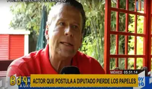México: actor que postula a la alcaldía insulta en vivo a sus detractores