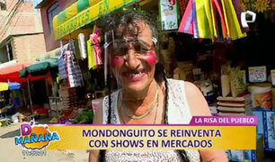 El querido ‘Mondonguito’ se reinventa y hace ‘shows’ en mercados