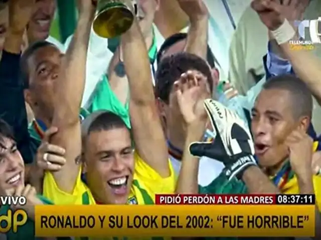 Ronaldo: conozca la razón del horrible look que usó el 2002