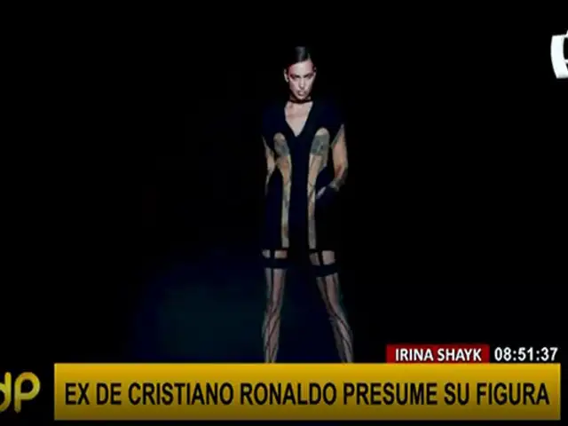 Irina Shayk, ex de Cristiano Ronaldo, aparece en infartante sesión de fotos