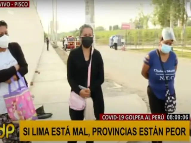 Hospital de Pisco: denuncian falta de información sobre estado de salud de pacientes covid