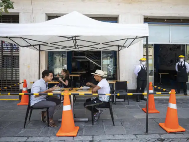 Más de 42 terrazas gastronómicas fueron implementadas en Lima y Cusco