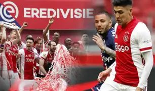 Ajax campeona tras golear al FC Emmen de Peña y Araujo
