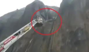Miraflores: turista salvó de morir tras caer por acantilado