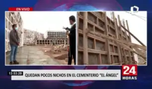 Cementerio El Ángel: construyen más nichos para abastecer demanda