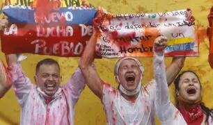 Colombia: Iván Duque llama a un diálogo con "todos los sectores" por violentas protestas