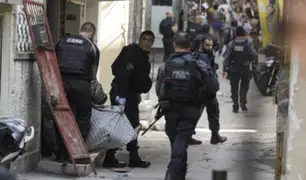 Más de 25 muertos dejó operativo contra narcotráfico en favela de Brasil