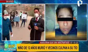 Niño hallado muerto en Huaycán: vecinos culpan a tío por constantes maltratos
