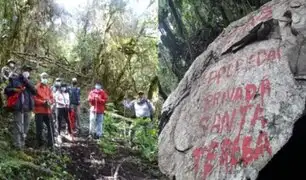 Cusco: pobladores habrían realizado pintas en Parque Arqueológico de Choquequirao