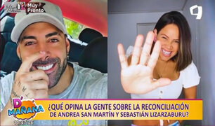 La parejita del momento: así fue la reconciliación de Andrea San Martín y Sebastián Lizarzaburu