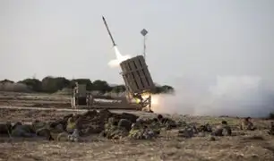 Continúa bombardeos: Israel usa “domo de hierro” para contrarrestar misiles de Hamás