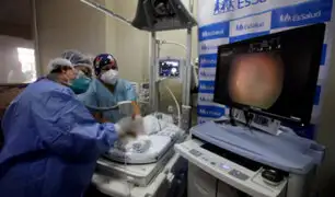 Hospital Rebagliati: salvan a bebé prematuro de padecer ceguera tras delicada operación