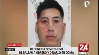 Cae delincuente que baleó a joven durante asalto en Chorrillos