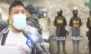 Alistan desalojo de invasores en el Cerro San Cristóbal