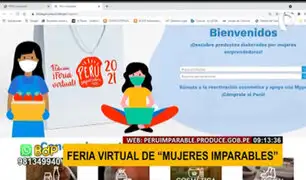 Por el día de la mype: Produce organiza feria virtual “Mujeres imparables”