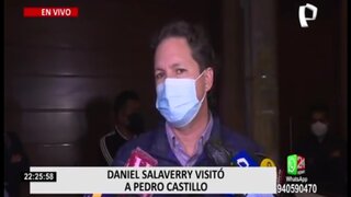 Daniel Salaverry expresó su respaldo por la candidatura de Pedro Castillo