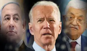 Joe Biden habla con presidentes de Israel  y Palestina en medio de bombardeos